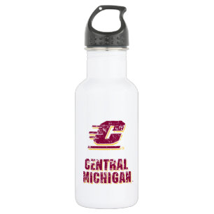 Central Michigan University Vintage Stainless Steel Water Bottle