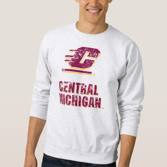 Central Michigan University Vintage Sweatshirt (Front)