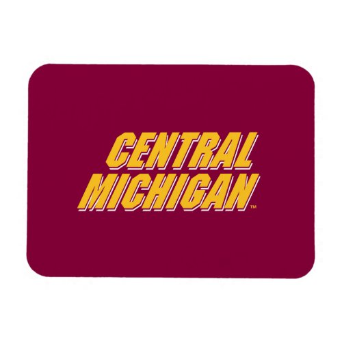 Central Michigan Wordmark Magnet