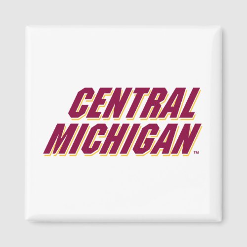 Central Michigan Wordmark Magnet