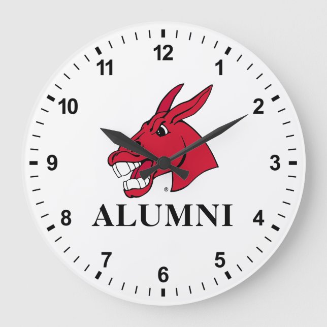Central Missouri Alumni Large Clock (Front)