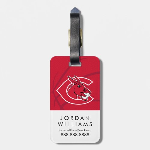 Central Missouri Basketball Luggage Tag