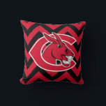 Central Missouri Chevron Throw Pillow<br><div class="desc">Check out these University of Central Missouri designs! Show off your University of Central Missouri Pride with these new University products. These make the perfect gifts for the University of Central Missouri student, alumni, family, friend or fan in your life. All of these Zazzle products are customizable with your name,...</div>