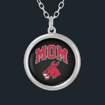 Central Missouri Mom Silver Plated Necklace<br><div class="desc">Check out these University of Central Missouri designs! Show off your University of Central Missouri Pride with these new University products. These make the perfect gifts for the University of Central Missouri student, alumni, family, friend or fan in your life. All of these Zazzle products are customizable with your name,...</div>