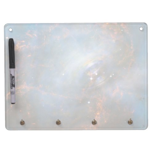 Central Neutron Star In The Crab Nebula Dry Erase Board With Keychain Holder