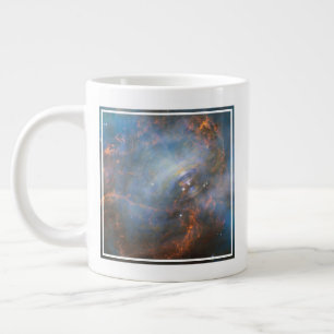 Central Neutron Star In The Crab Nebula. Giant Coffee Mug