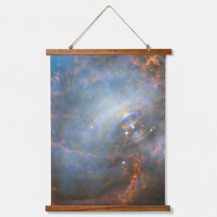 Central Neutron Star In The Crab Nebula. Hanging Tapestry