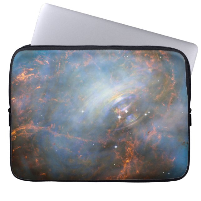 Central Neutron Star In The Crab Nebula. Laptop Sleeve (Front)