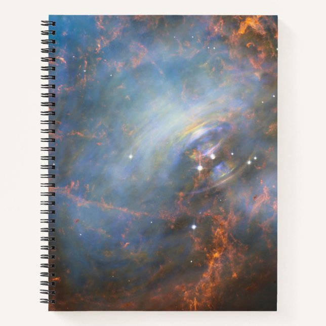 Central Neutron Star In The Crab Nebula. Notebook (Front)