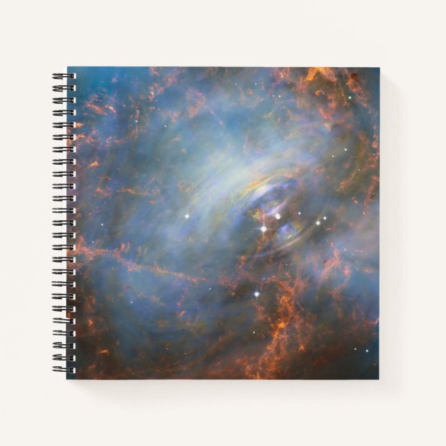 Central Neutron Star In The Crab Nebula. Notebook (Front)