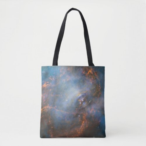 Central Neutron Star In The Crab Nebula Tote Bag