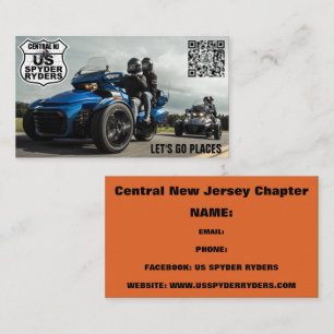 Central New Jersey Chapter - Business Cards 2