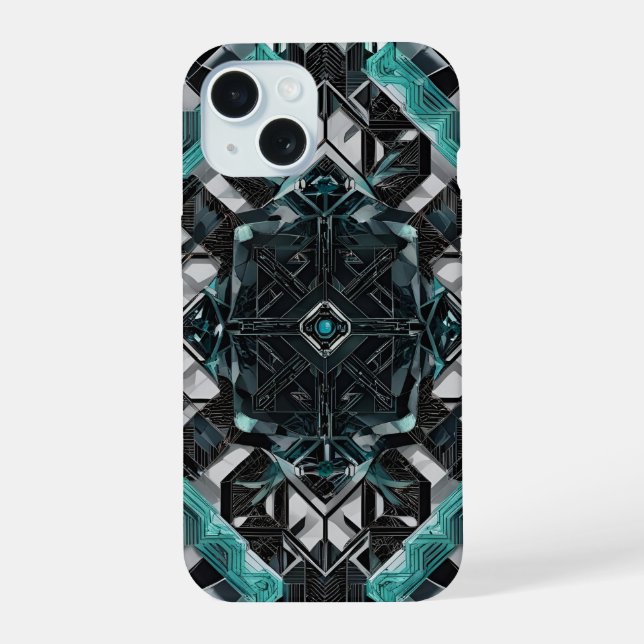Central Nexus: Onyx Command Unit Iphone Case (Back)