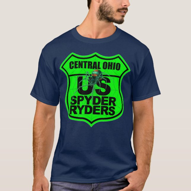 Central Ohio Chapter - Logo Safety Green T-Shirt (Front)