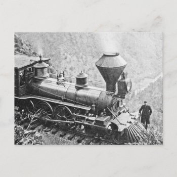 Central Pacific Railroad Cape Horn California Postcard by scenesfromthepast at Zazzle