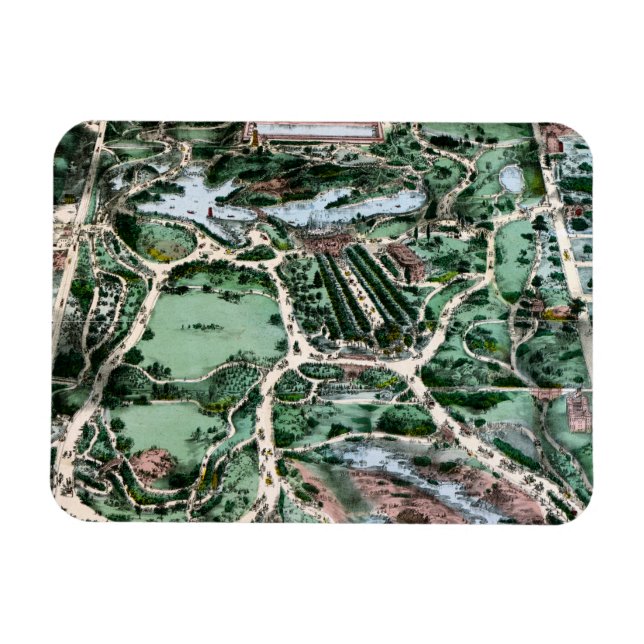 CENTRAL PARK, 1860 MAGNET (Horizontal)