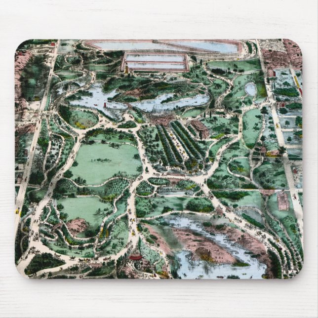 CENTRAL PARK, 1860 MOUSE PAD (Front)