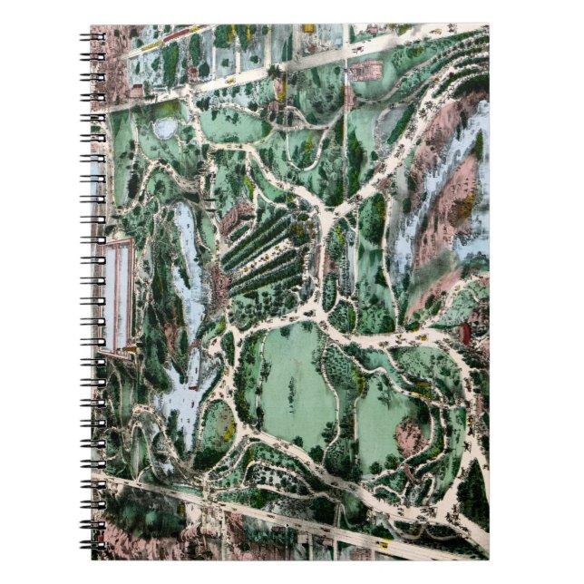 CENTRAL PARK, 1860 NOTEBOOK (Front)