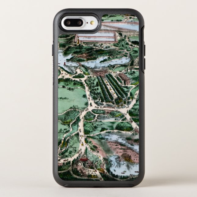 CENTRAL PARK, 1860 OTTERBOX iPhone CASE (Back)