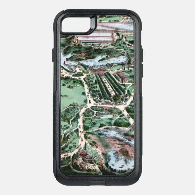 CENTRAL PARK, 1860 OTTERBOX iPhone CASE (Back)