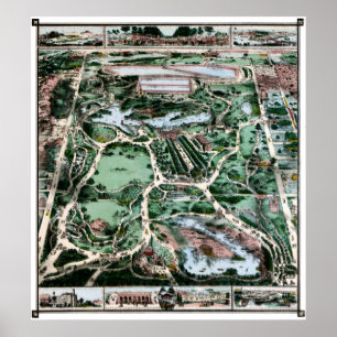 CENTRAL PARK, 1860 POSTER
