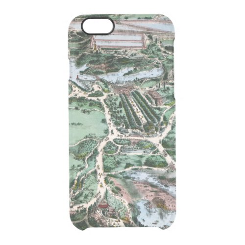 CENTRAL PARK 1860 CLEAR iPhone 66S CASE