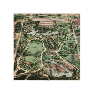 CENTRAL PARK, 1860 WOOD WALL DECOR