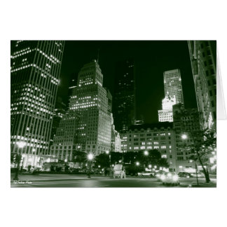 Central Park and Manhattan Skyline, New York City Cards