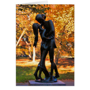 Central Park Autumn: Romeo & Juliet Statue 02 Cards