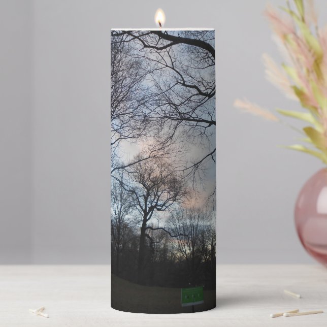 Central Park B Pillar Candle (In Situ)