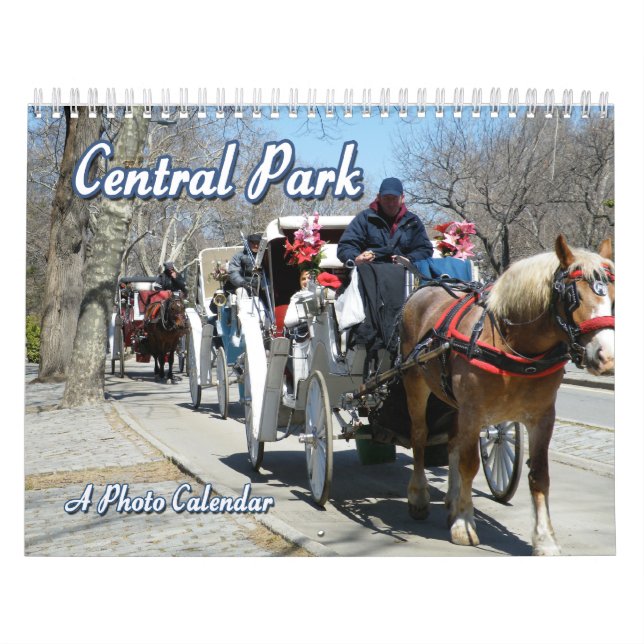 Central Park Calendar (Cover)