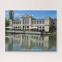 Central Park, Cluj-Napoca, Romania on a Jigsaw Puzzle
