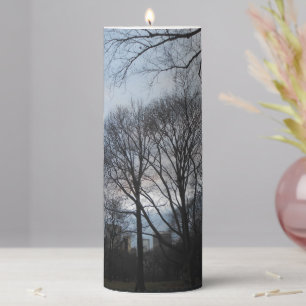 Central Park F Pillar Candle