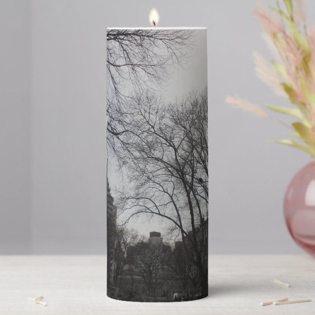 Central Park G Pillar Candle (In Situ)
