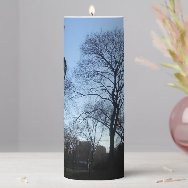 Central Park H Pillar Candle (In Situ)