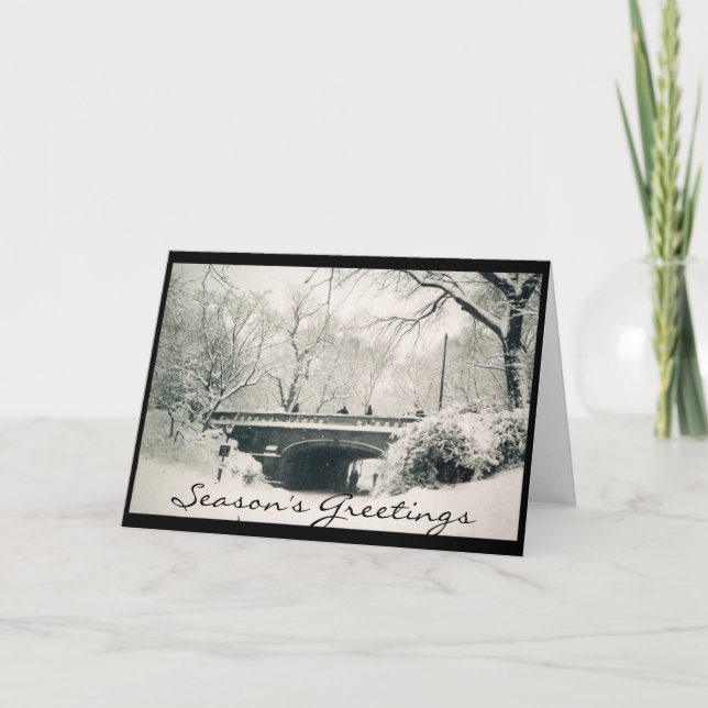 central park holiday greetings (Front)