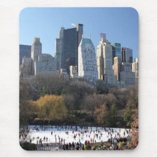 Central Park Ice Rink Mouse Pad
