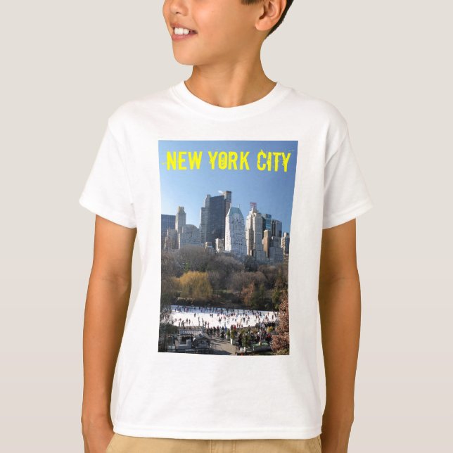 Central Park Ice Rink T-Shirt (Front)