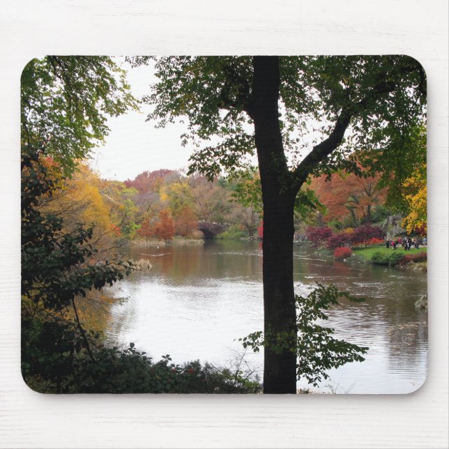 Central Park in Fall Mousepad (Front)