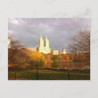 Central Park in Fall Postcard