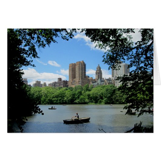 Central Park in New York City Cards (Front Horizontal)