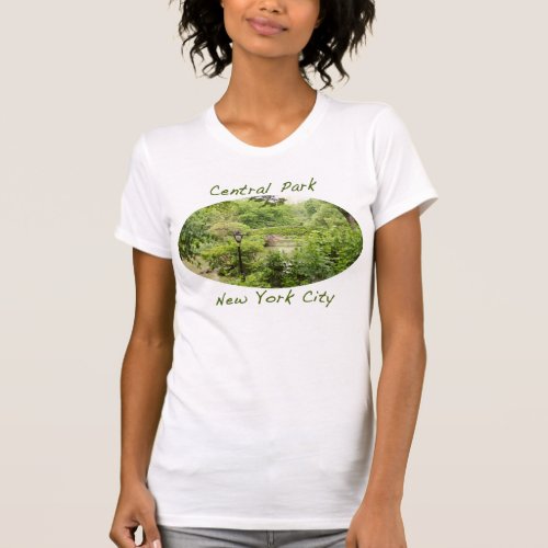 Central Park in New York City T_Shirt