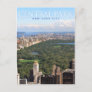 central park in new york postcard