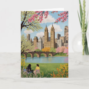 Central Park New York City Card