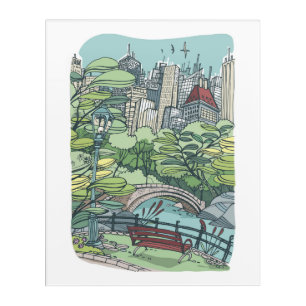 Central Park   New York City, NY Acrylic Print