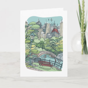 Central Park New York City, NY Card