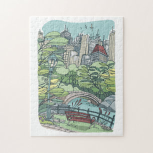 Central Park New York City, NY Jigsaw Puzzle