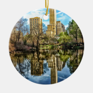 Central Park New York City NYC Ceramic Ornament