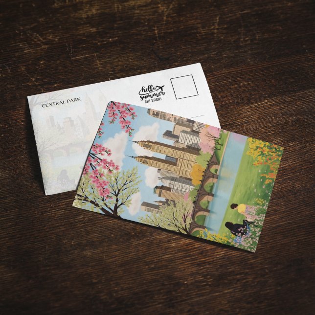 Central Park New York City Postcard (Creator Uploaded)