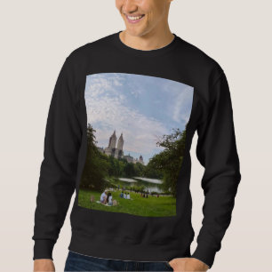 Central Park New York City Skyline & Lake Scenic Sweatshirt